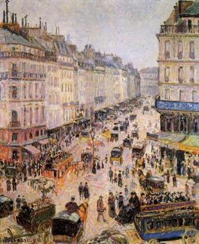 卡米耶 畢沙羅 Rue Saint-Lazare 卡米耶 畢沙羅 Rue Saint-Lazare